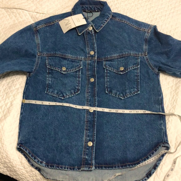 Zara hooded plaid over-shirt - Picture 12 of 12